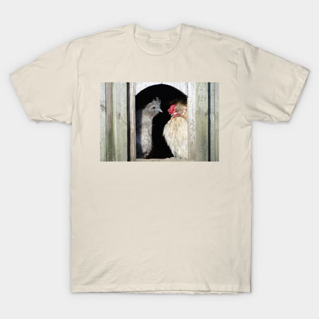 Looking Sunny Out There, Chook T-Shirt by AH64D